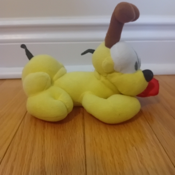 Vintage VTG Garfield Odie Dog Stuffed Animal Plush Toys Small Yellow Puppy - Picture 7 of 8